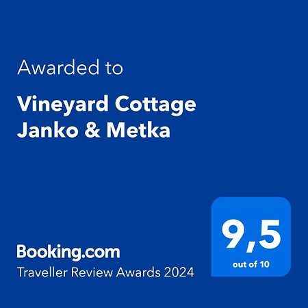 Vineyard Cottage Janko & Metka Оточець Екстер'єр фото